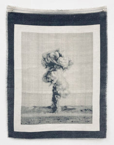 Harris, Kirsty 'Project #58', 2023 Toned cyanotype on linen (ed. 25) 36x27cm (14.2x10.6 in) - sold unframed