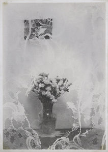 Michael Boffey 'Glass Vase and Decay', 2021 Silver gelatin on watercolour paper 29.7x21cm