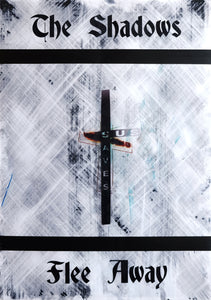 Zavier Ellis 'And the Shadows Flee Away (Sin Saves) I', 2020 Acrylic on digital gloss print 42x29.7cm
