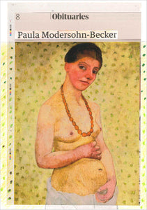 Hugh Mendes 'Paula Modersohn-Becker', 2021 Pencil, coloured pencil, collage on paper 29.7x21cm